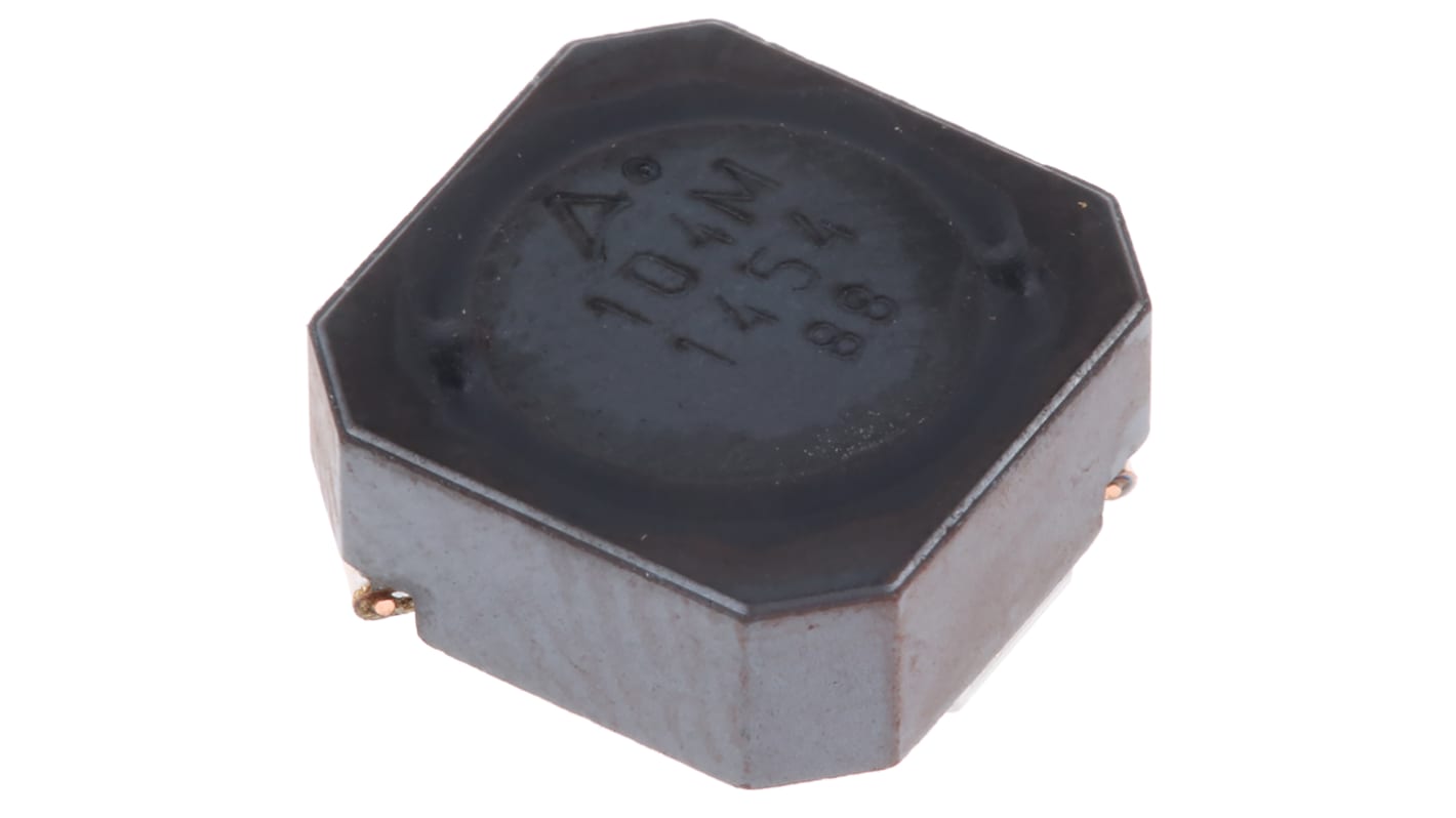 EPCOS, B82462-G4 Shielded Wire-wound SMD Inductor with a Ferrite Core, 100 μH ±20% Wire-Wound 1.05A Idc