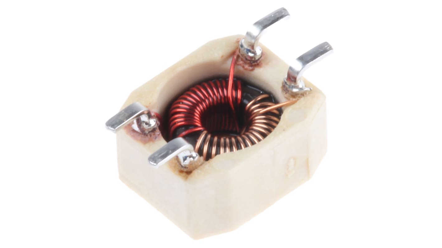 Inductor de modo común SMD EPCOS, 51 μH, ±30%, núcleo de Ferrita, 800mA Idc, Serie B82793