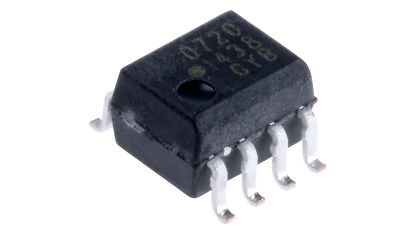 Optocoupleur Montage en surface Broadcom, Sortie Transistor