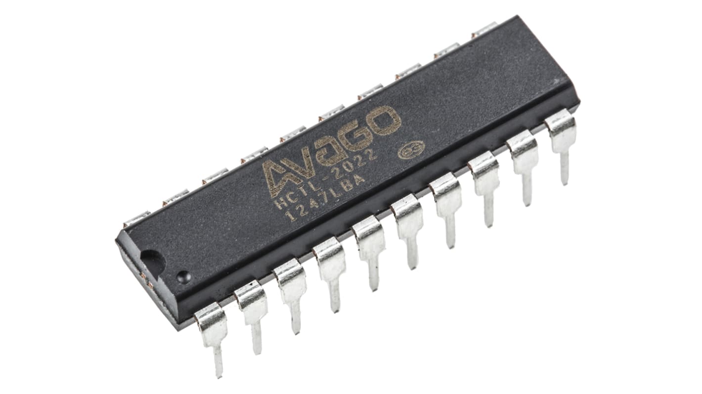 Broadcom HCTL-2022 Decoder, 20-Pin PDIP