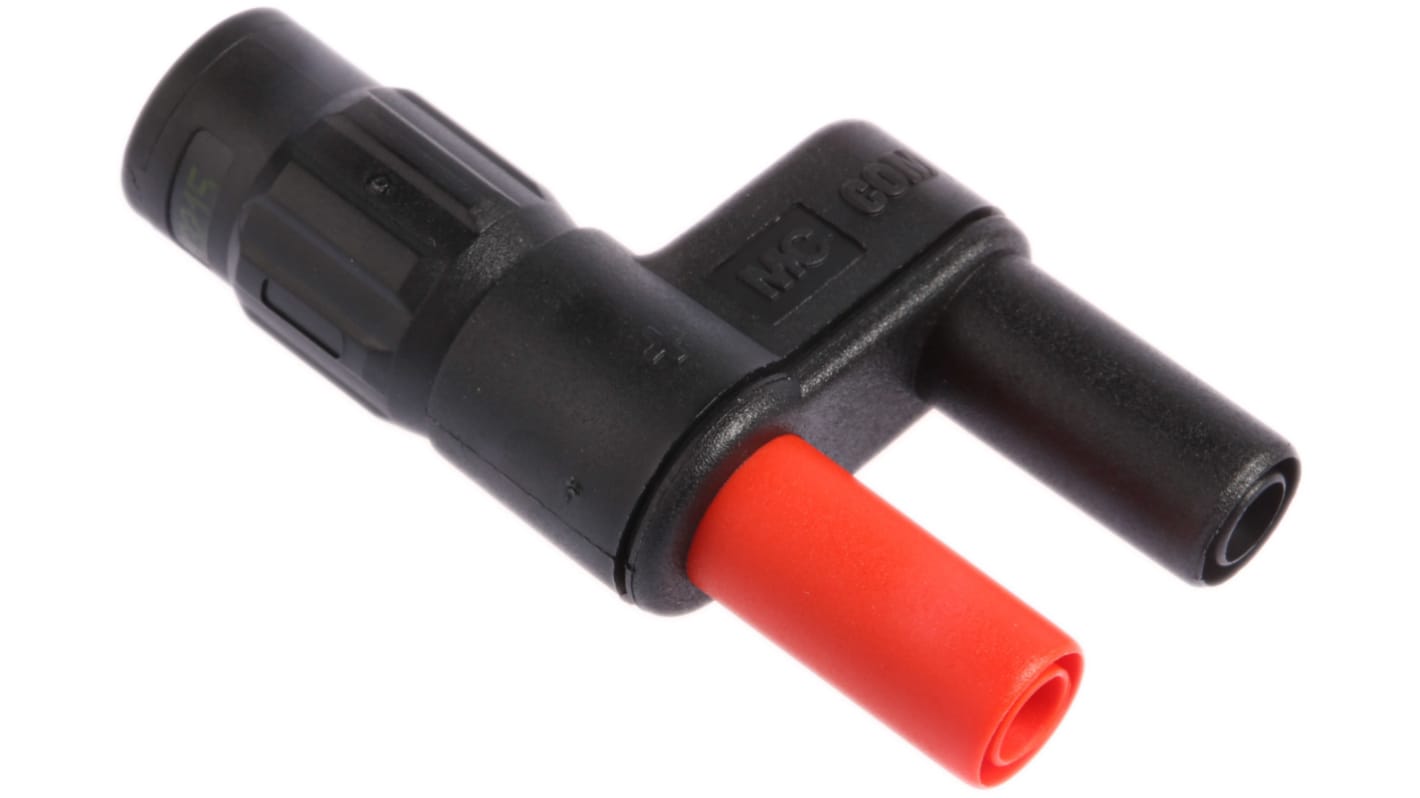 Adapter RF, 50Ω, Męski BNC - żeński 4 mm