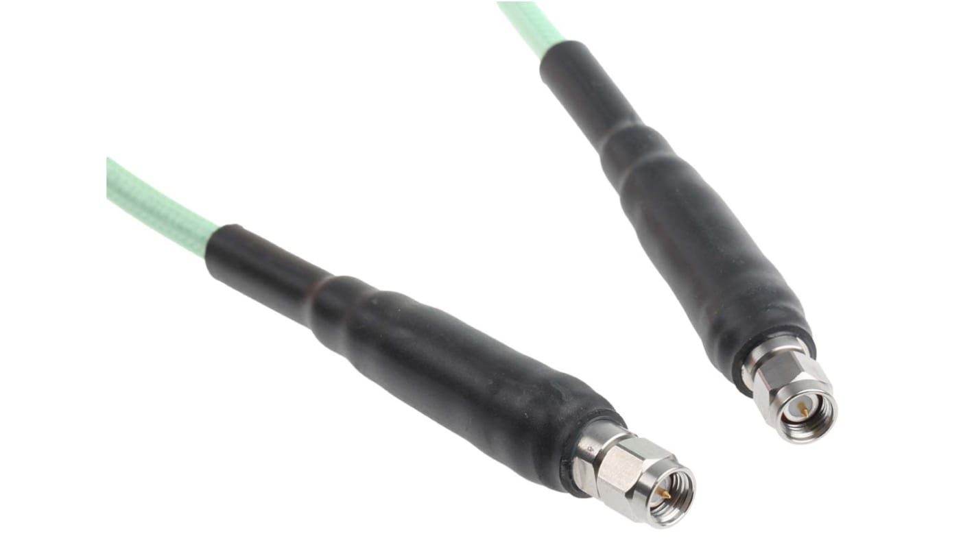 TE Connectivity Male SMA to Male SMA Coaxial Cable, 3m, Terminated