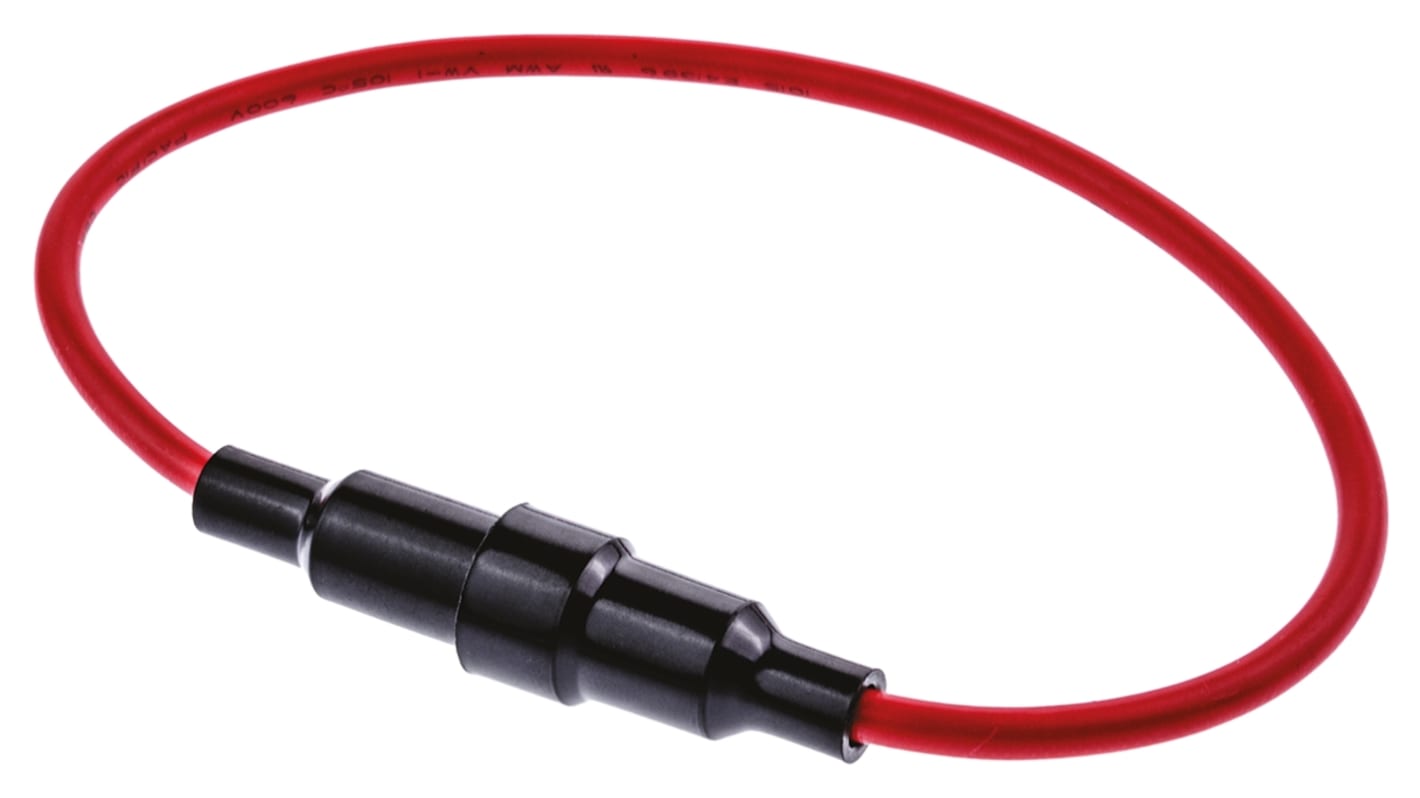 RS PRO Inline sikringsholder, 15A, passer til 5 x 20mm sikring 32V