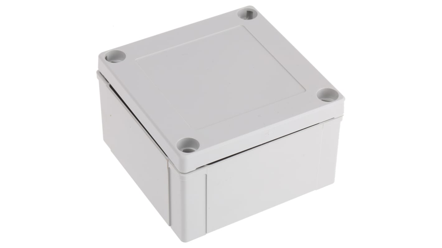 Fibox Grey ABS Enclosure, IP66, IP67, 100 x 100 x 60mm