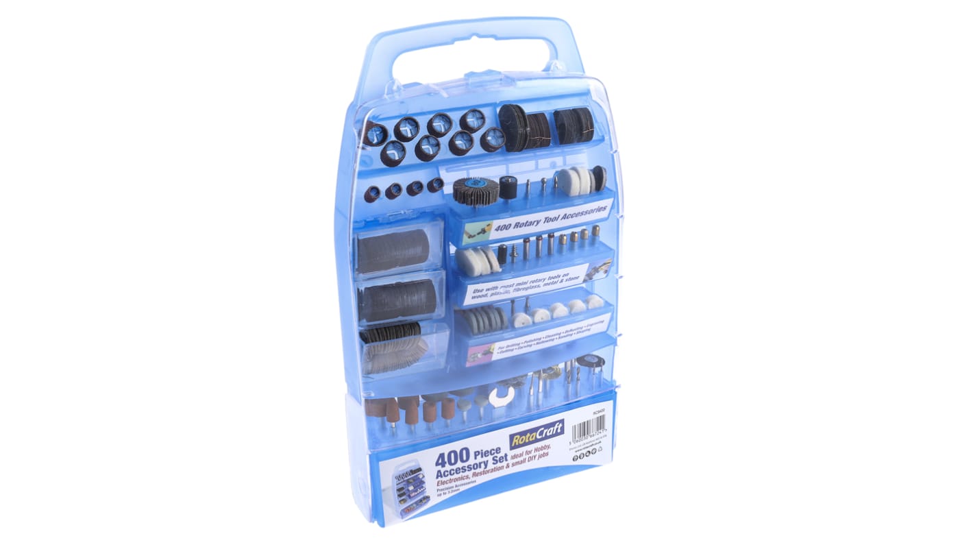 Kit de accesorios RS PRO de 400 piezas para usar con Dremel Tools