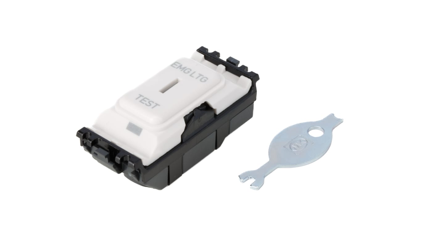 Módulo de función para interruptor, Blanco, IP2X, MK Electric K4898EL WHI