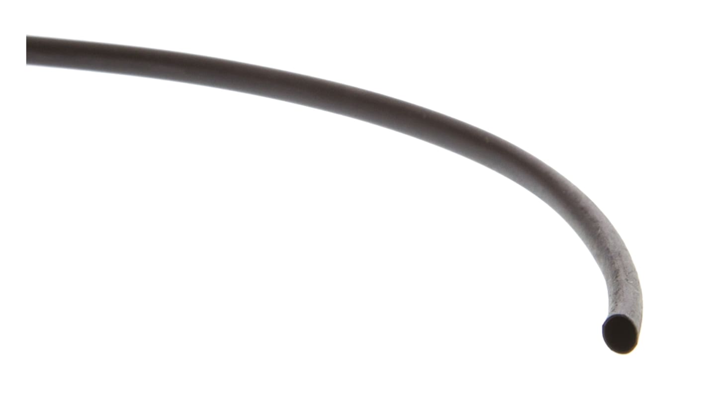 HellermannTyton Heat Shrink Tubing, Black 3.2mm Sleeve Dia. x 10m Length 3:1 Ratio, HIS-3 Series