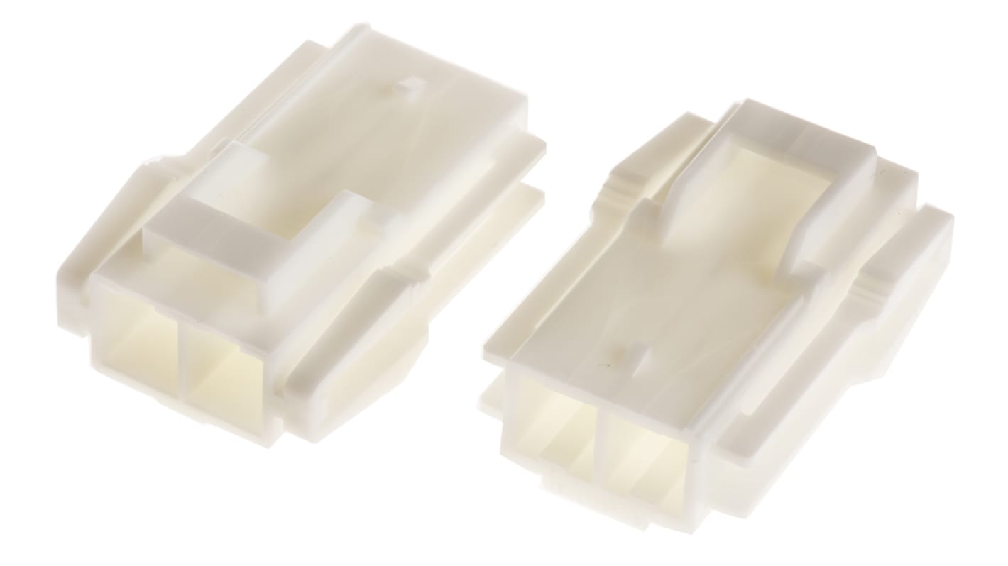 JST, VL Female Connector Housing, 6.2mm Pitch, 2 Way, 1 Row