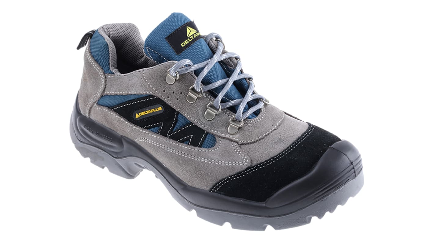 Delta Plus X-Large Industry Men's Blue/Grey PUR  Toe Capped Safety Shoes, UK 9, EU 43