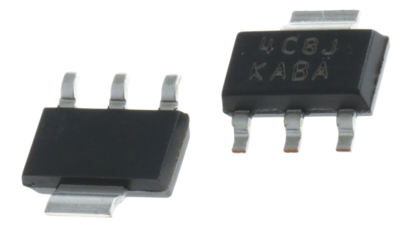 Texas Instruments LM2936MP-3.3/NOPB, 1 Low Dropout Voltage, Voltage Regulator 50mA, 3.3 V 3+Tab-Pin, SOT-223