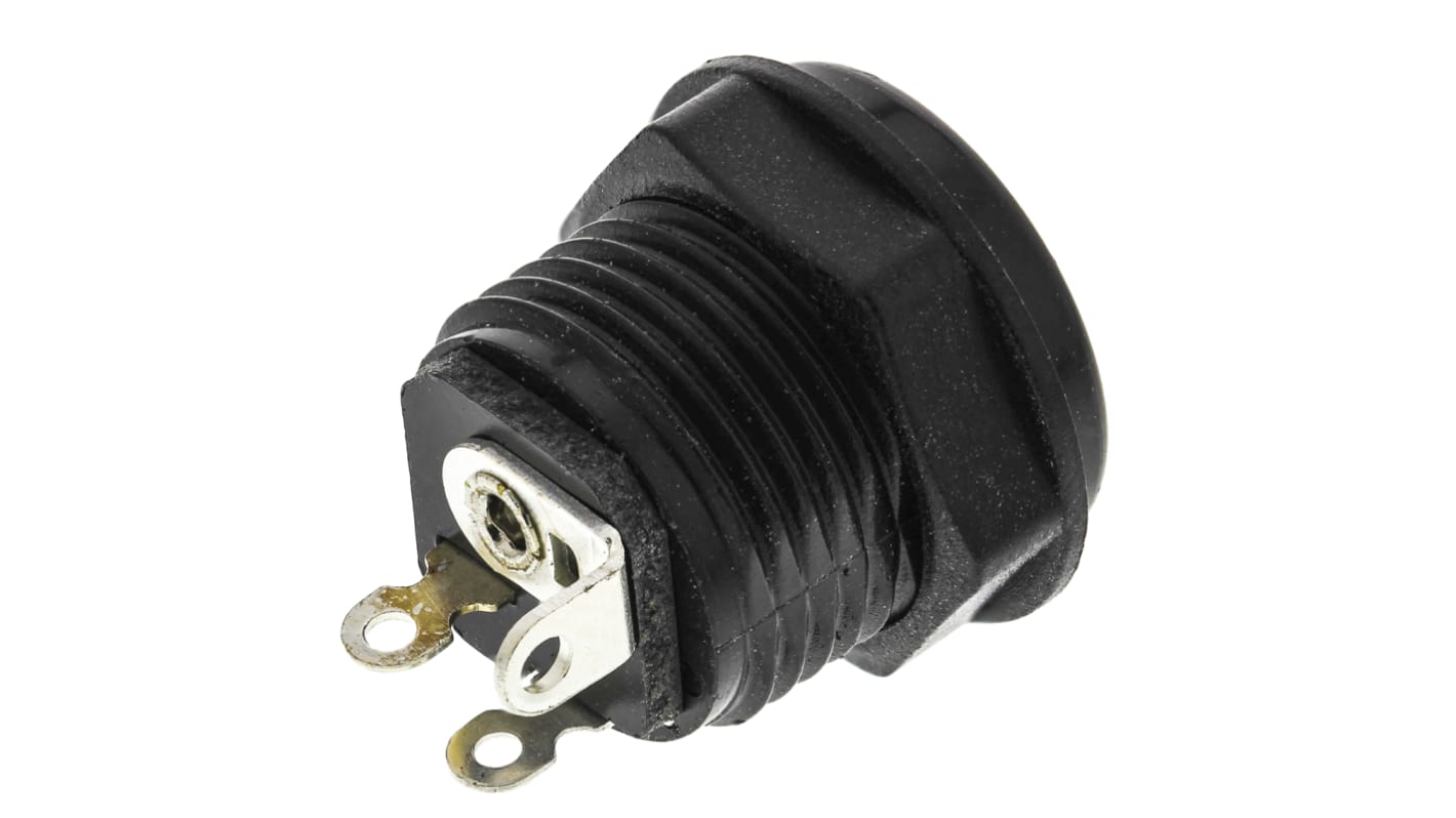 Conector de potencia industrial, Orientación Recto, 12 V, 1A