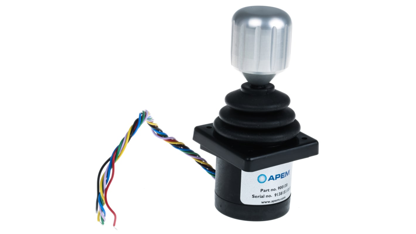 Interruptor de joystick, 3 ejes, IP65, -20 → +55°C