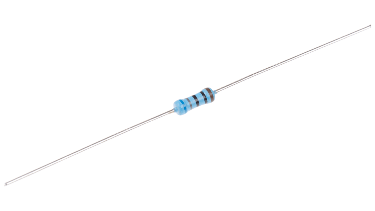 Vishay MBB0207 Series Axial Thin Film Fixed Resistor 680Ω ±1% 0.6W ±50ppm/°C