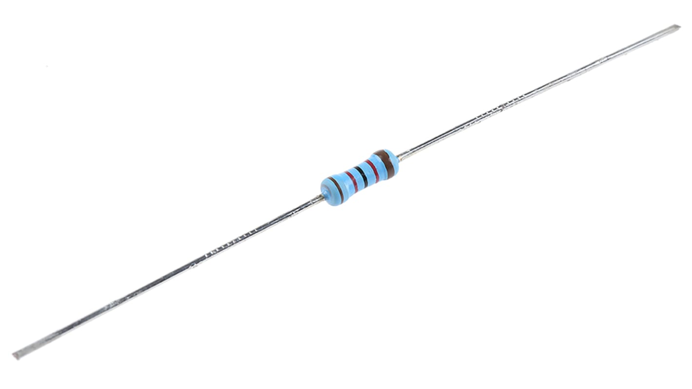 Vishay MBB0207 Series Axial Thin Film Fixed Resistor 12kΩ ±1% 0.6W ±50ppm/°C