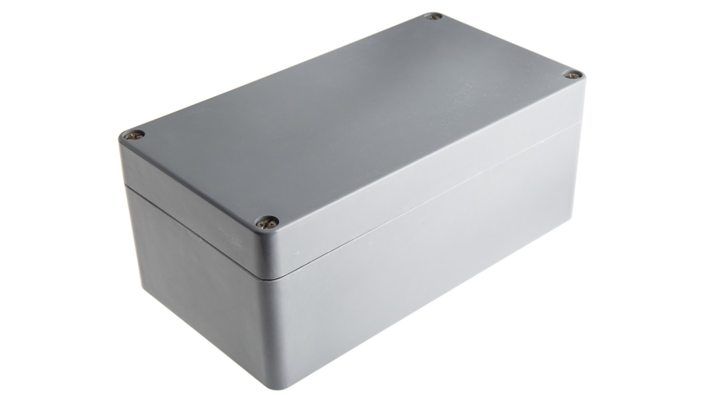 Caja Fibox de Poliéster Gris, 220 x 120 x 90mm, IP67