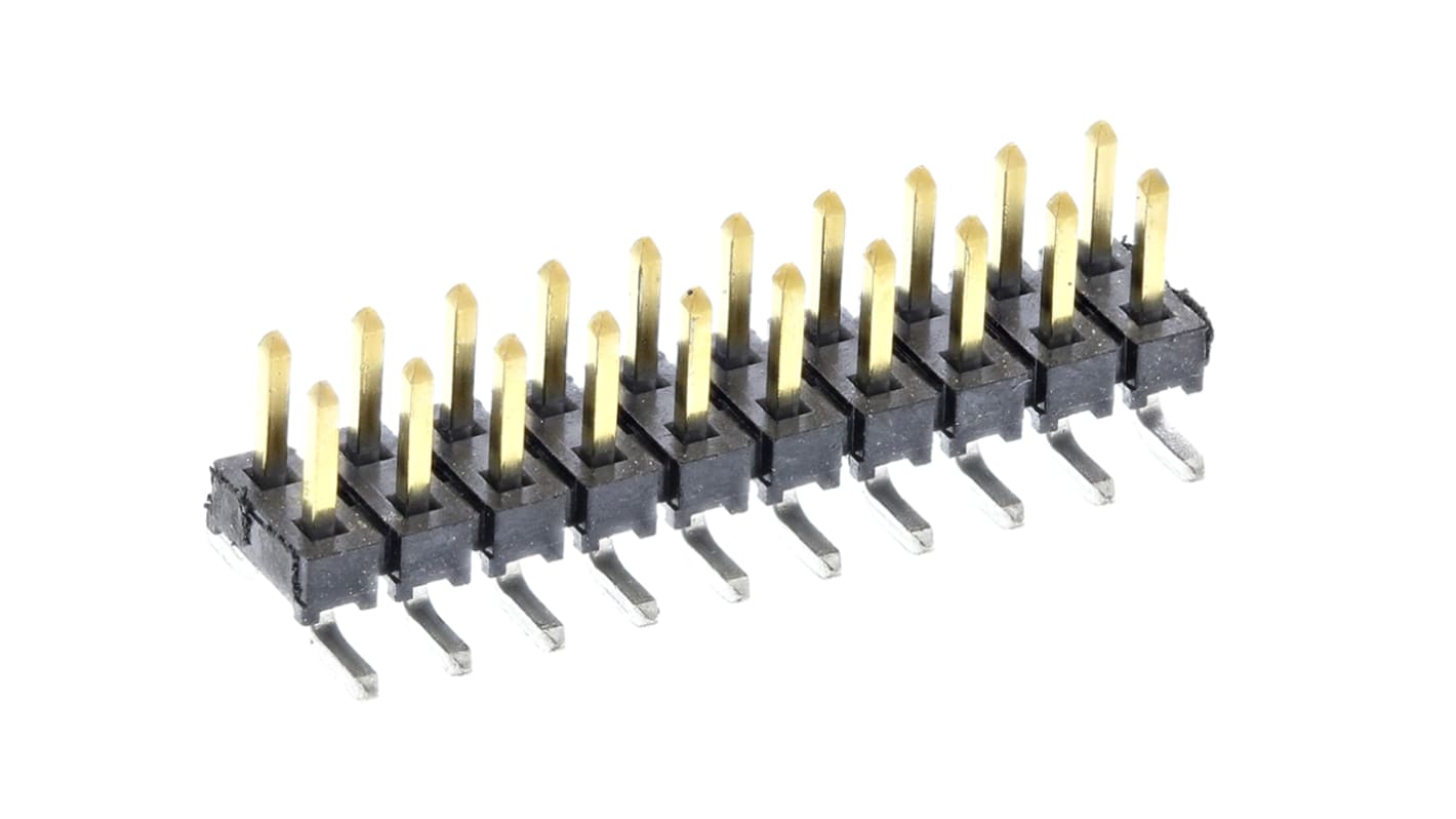 TMM-110-01-L-D-SM | Samtec TMM Series Straight Surface Mount Pin Header ...