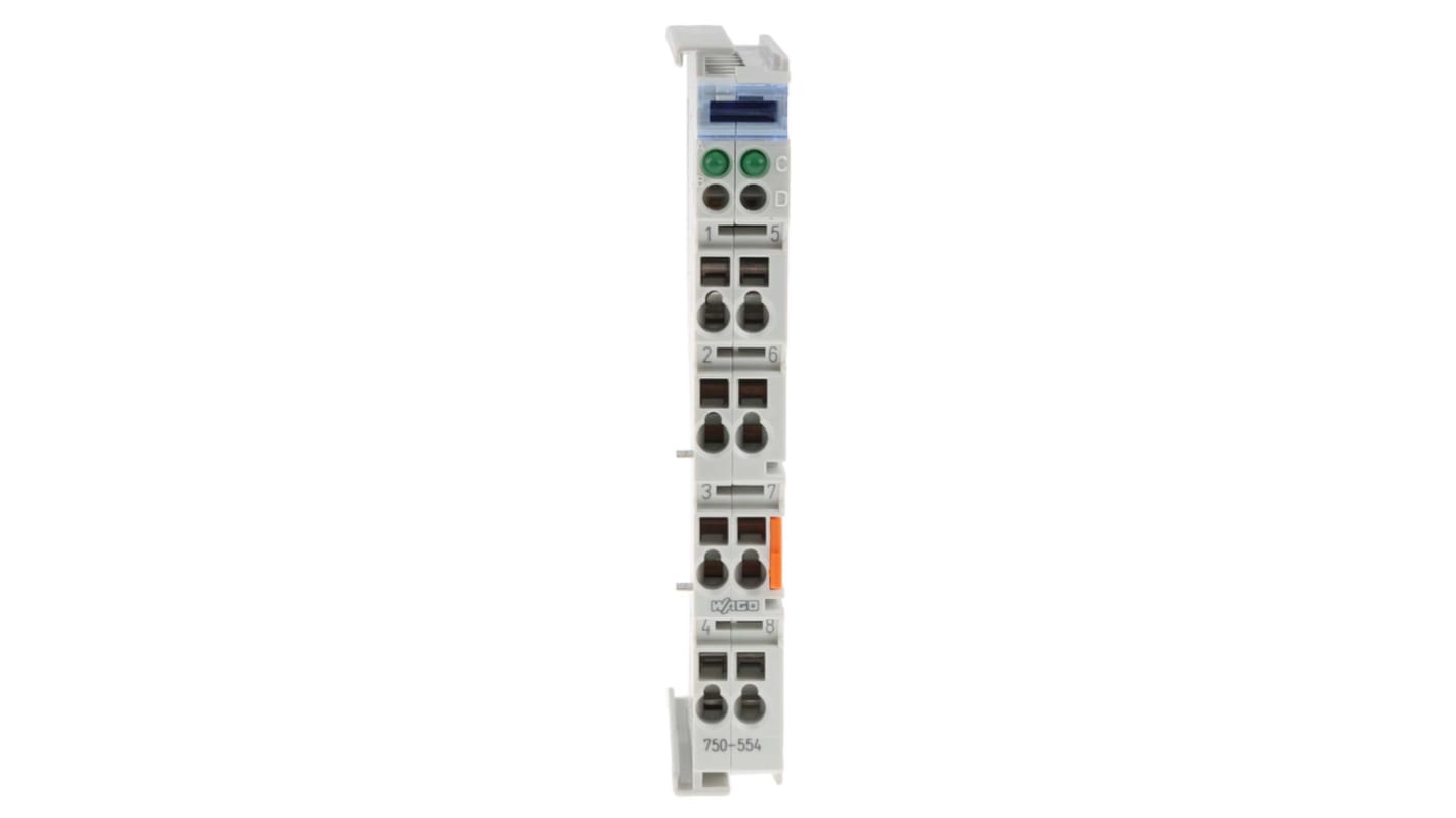 Modulo I/O PLC Wago, serie SYSMAC CJ, SYSMAC CP1H, SYSMAC CP1L per uso con Serie 750