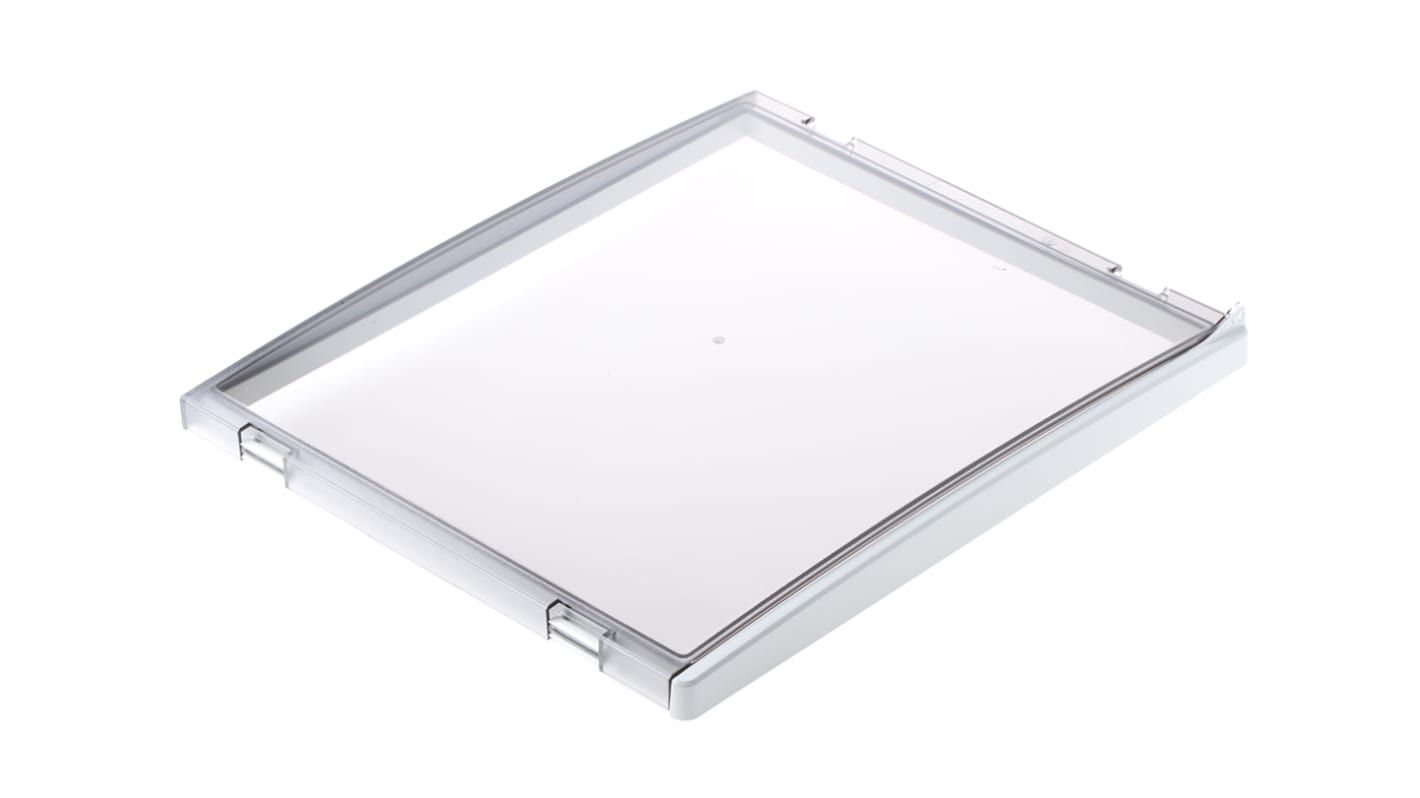 Fibox Grey Polycarbonate IP65 Inspection Window for use with 36 Module Enclosure