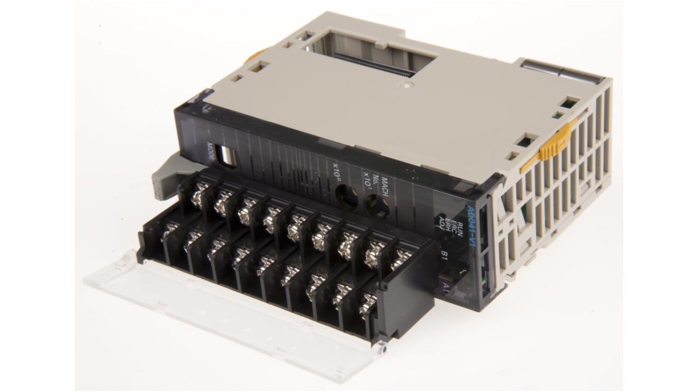 Omron PLC I/O modul, használható (SYSMAC CJ sorozat, SYSMAC CP1H sorozat, SYSMAC CP1L sorozat)-hoz, Analóg bemenet