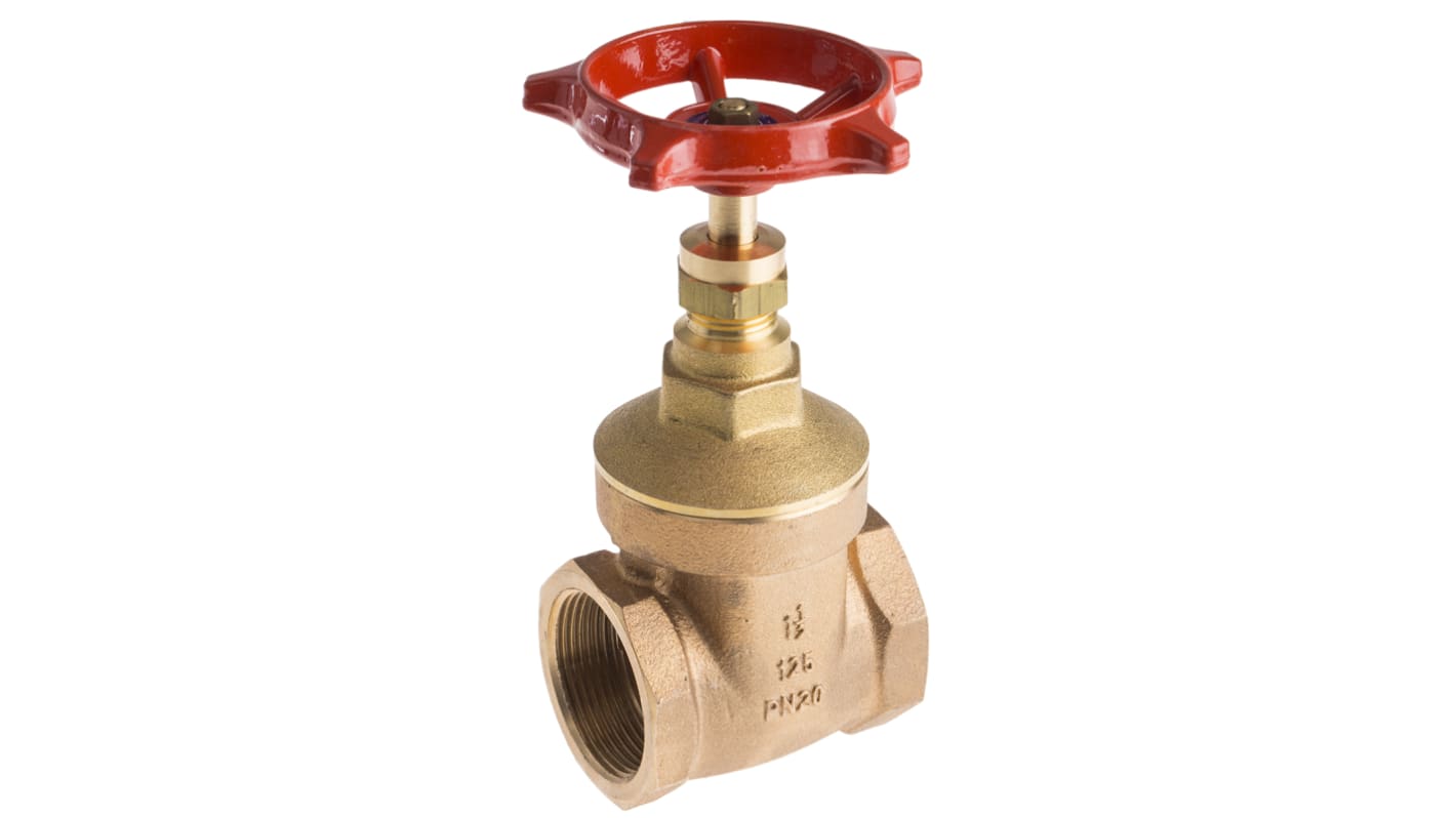 RS PRO Gate Valve, 1-1/2in