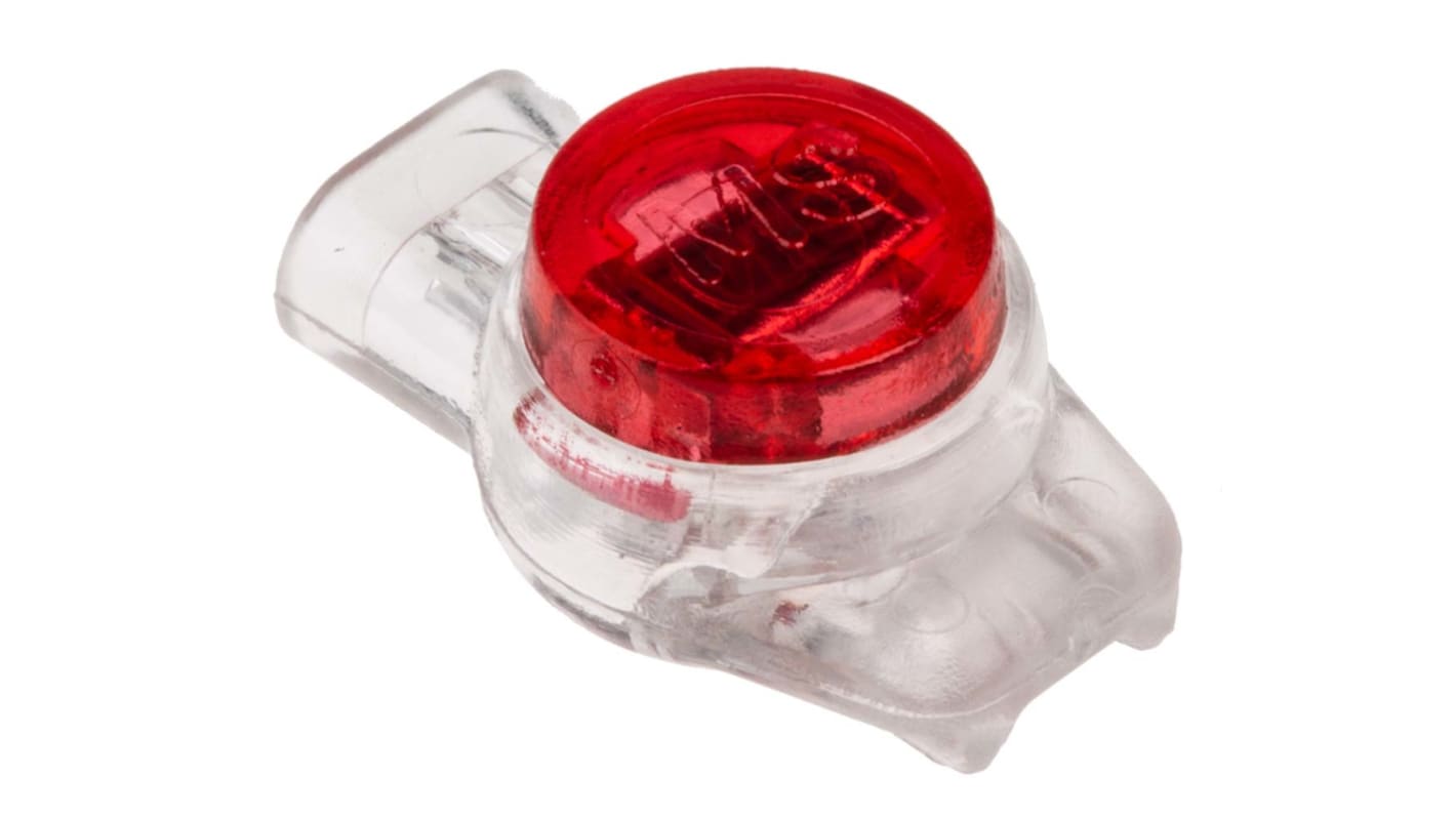 Conector de empalme RS PRO, 26 → 19 AWG 19AWG 26AWG, Rojo, Blanco