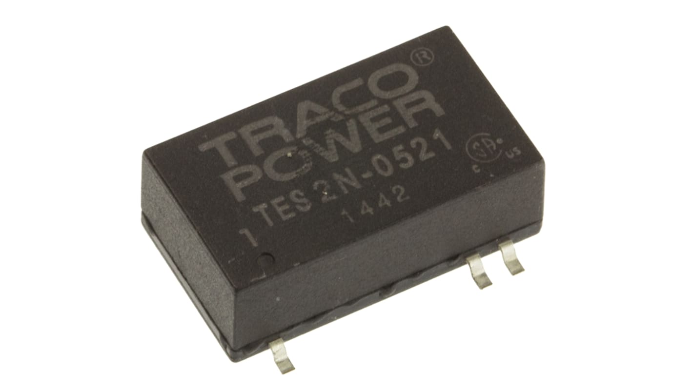 Convertidor dc-dc 2W, Salida ±5V dc, ±200mA, ±2%