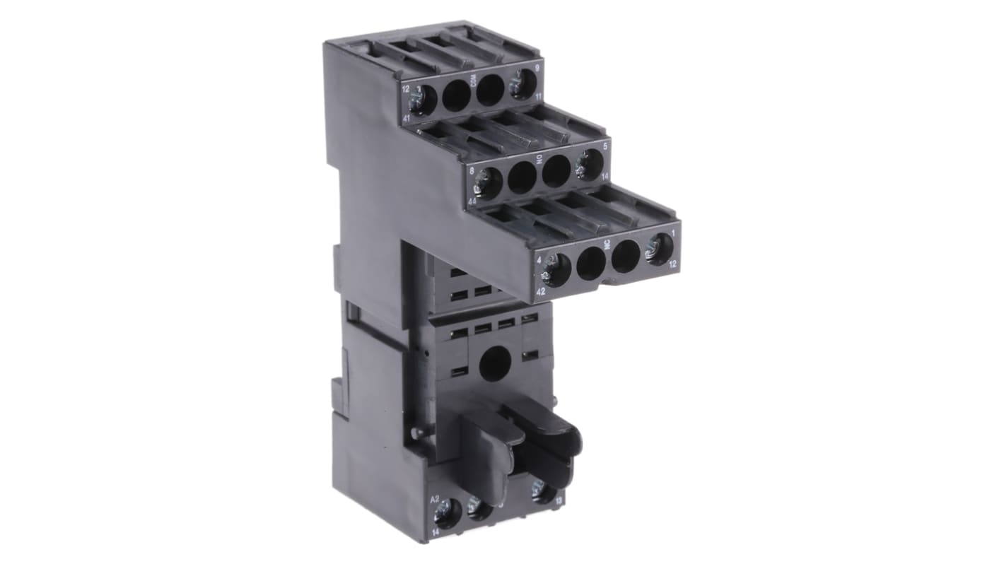 Relay Socket for use with PT2 Series 240V ac