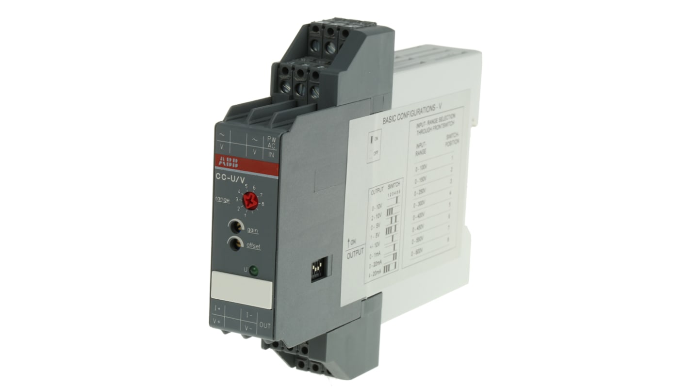 ABB SC-System Series Signal Conditioner, Voltage Input