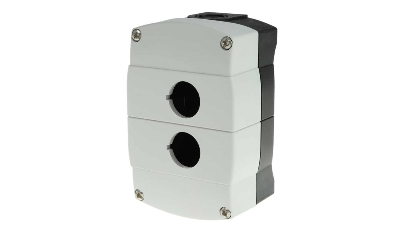 800F-2PM | Allen Bradley Grey Plastic 800F Push Button Enclosure - 2 ...
