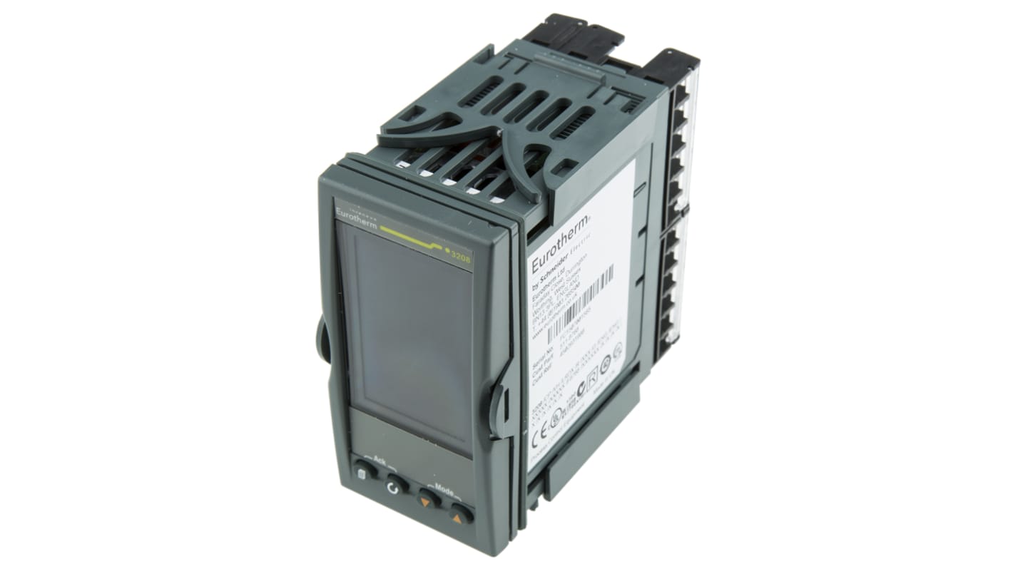 Régulateur de température PID Eurotherm, 3208, 85→264 V c.a., 96 x 48 (1/8 DIN)mm, 4 sorties  analogiques