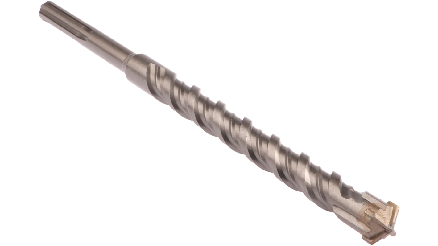 RS PRO Carbide Tipped SDS Max Drill Bit for Masonry, 28mm Diameter, 370 mm Overall