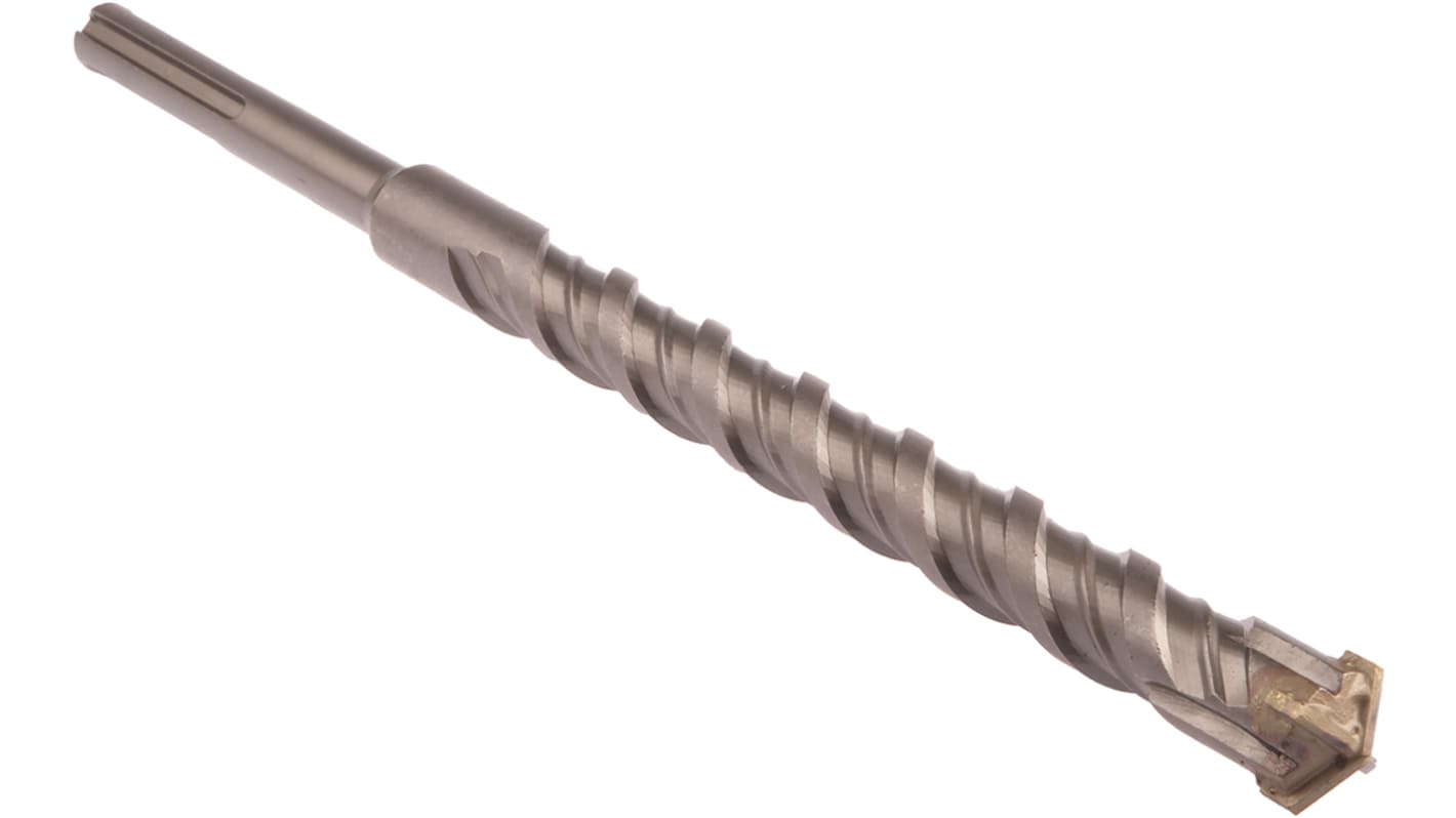 RS PRO Carbide Tipped SDS Max Drill Bit for Masonry, 30mm Diameter, 370 mm Overall