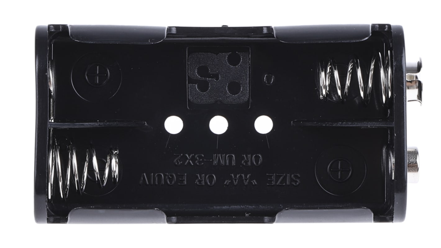 RS PRO AA Battery Holder, Coil Spring Contact