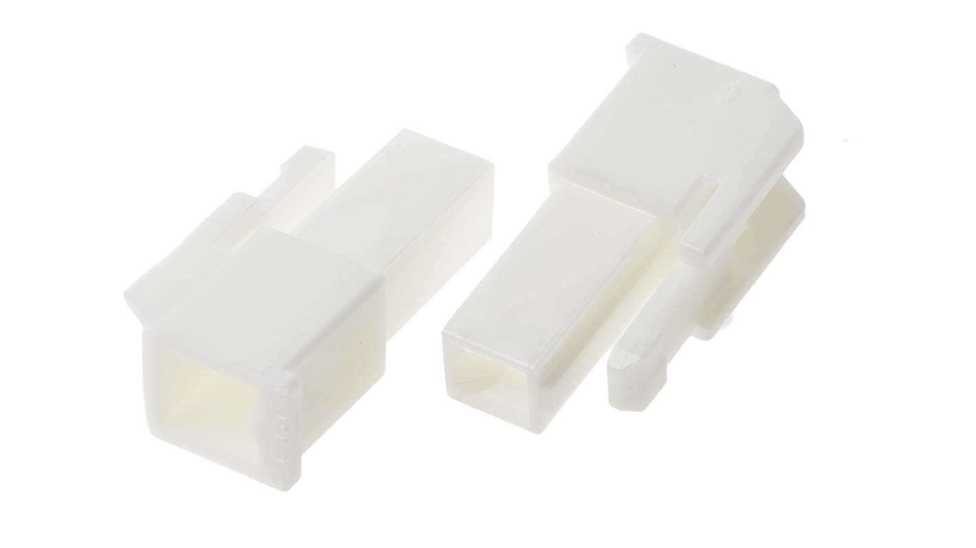 JST, VL Male Connector Housing, 6.2mm Pitch, 1 Way, 1 Row