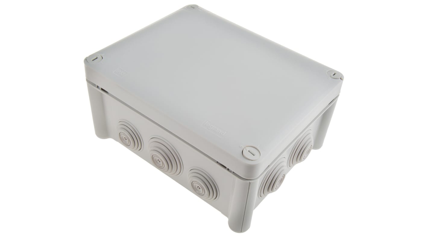 Caja de conexiones Legrand 0 920 52, 10, Plástico, Gris, 86mm, 140mm, 180mm, 86 x 140 x 180mm, IP55