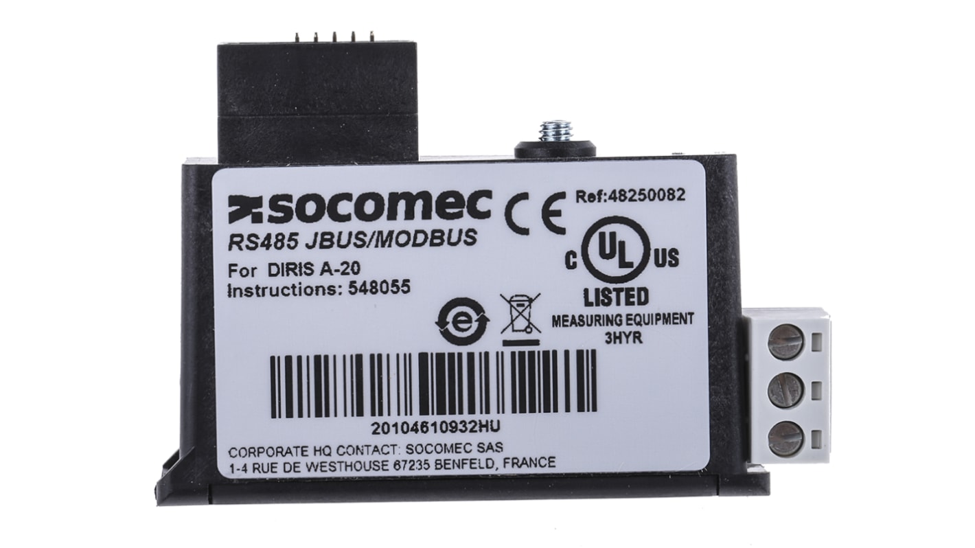 Socomec PLC Expansion Module For Use With DIRIS A20