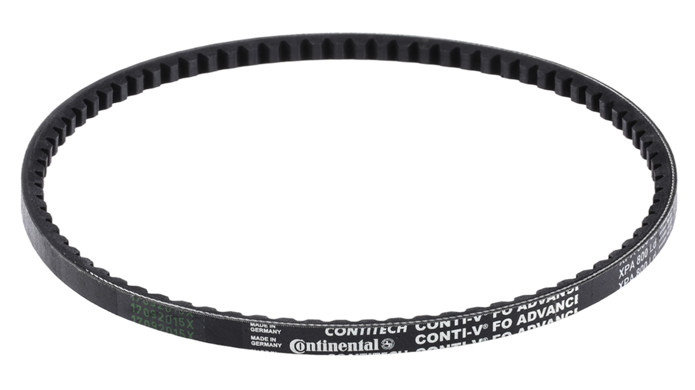 XPA 800 Contitech Drive Belt, belt section XPA, 800mm Length RS