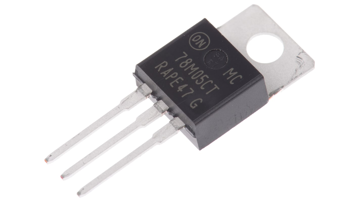 onsemi Spannungsregler 700mA, 1 Linearregler TO-220, 3-Pin, Fest