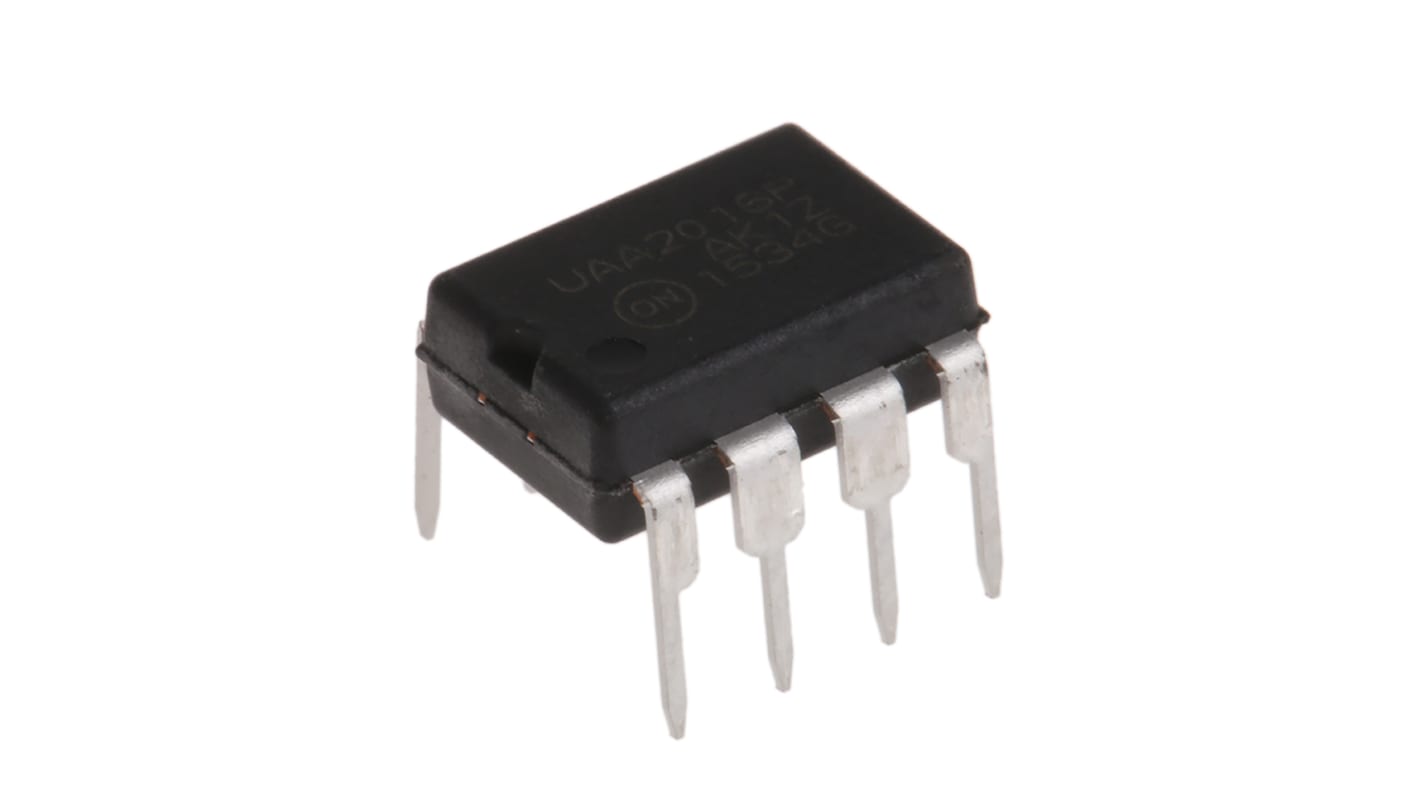 Regolatore di corrente onsemi UAA2016PG, Vout -4,5 V, Iout 150mA, PDIP 8 Pin