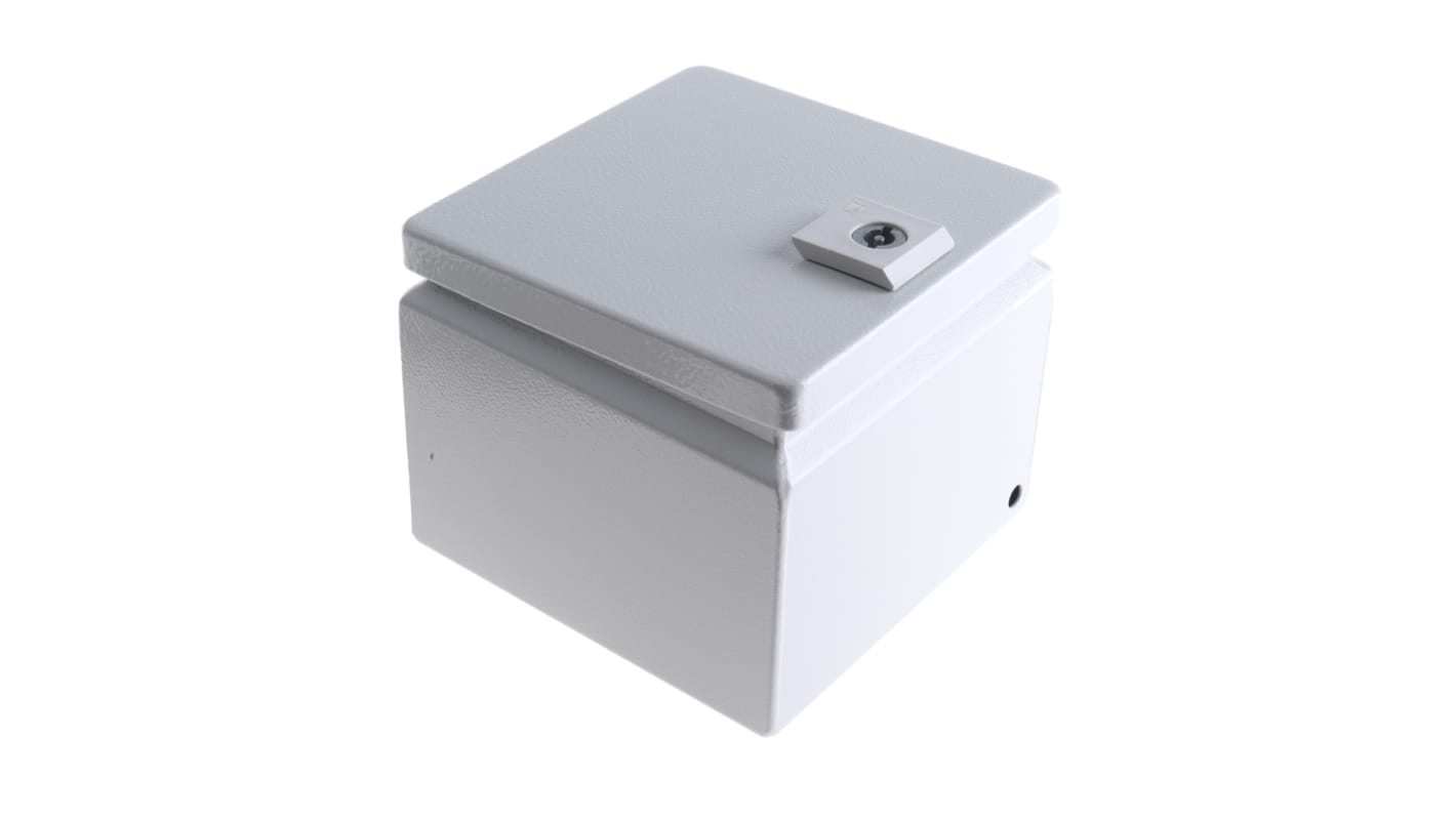 Caja de pared Rittal E-Box EB de Acero Gris, con placa de montaje, 150 x 150 x 120mm, IP66