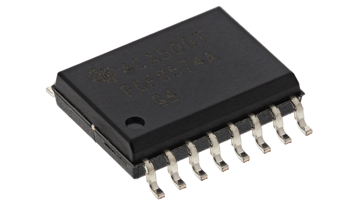 Vstupně-výstupní expandér PCF8574ADW I2C 16pinový, SOIC