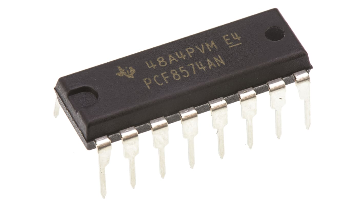 I/O expander, 8-csatornás, 100kHz, 16-tüskés, I2C, SMBus, PDIP