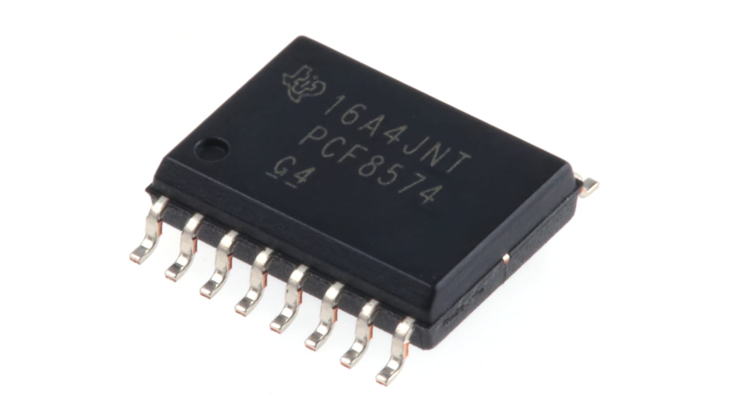 Texas Instruments I/O Expander I2C 16-Pin SOIC, PCF8574DW