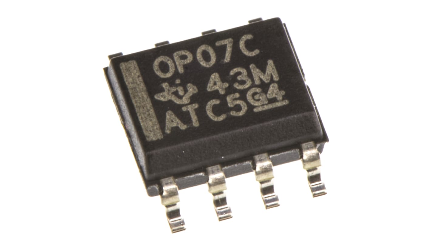 Texas Instruments Operationsverstärker Präzision SMD SOIC, biplor typ. ±12 V, ±15 V, ±5 V, ±9 V, 8-Pin