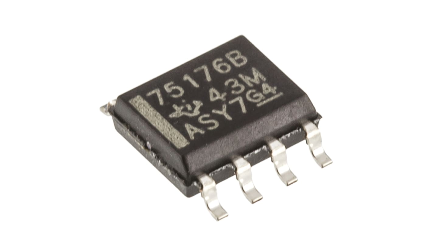 Transceiver di linea SN75176BD, SOIC, 8-Pin