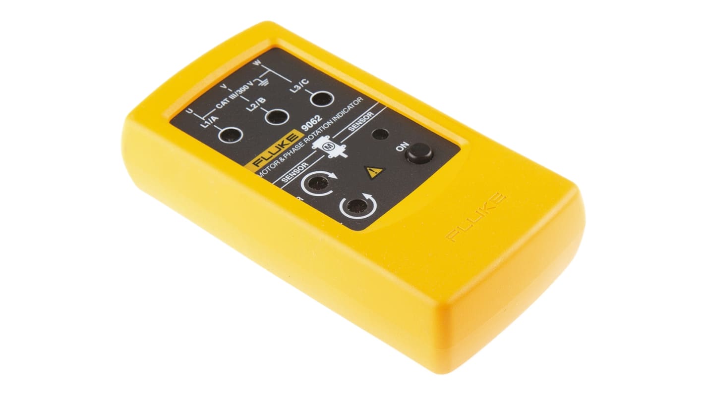 Fluke 9062 Phase Rotation Tester, CAT III 300 V, 400Hz Max, 400V ac Max