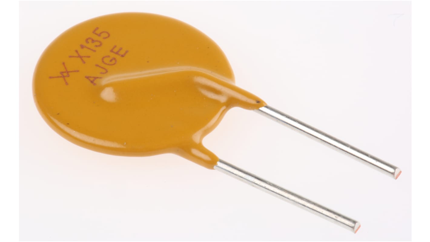 Fusibile ripristinabile Littelfuse, intervento a 2.7A in 9.6s, 72V, tenuta 1.35A, 300mΩ max