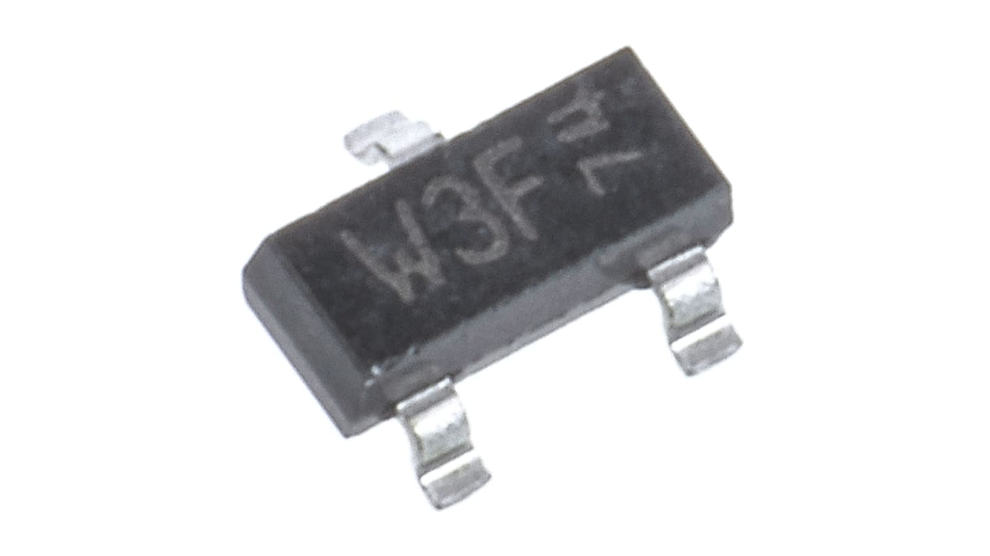 Transistor, PNP Simple, -2 A, -20 V, SOT-23 (TO-236AB), 3 broches