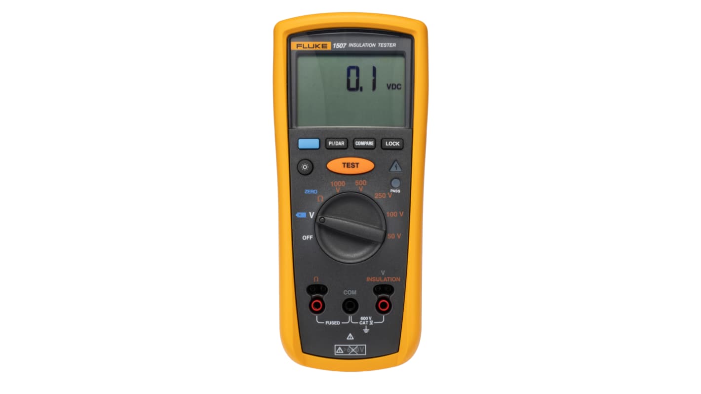 FLUKE 1507 | Fluke 絶縁抵抗計 最大抵抗レンジ：10GΩ | RS