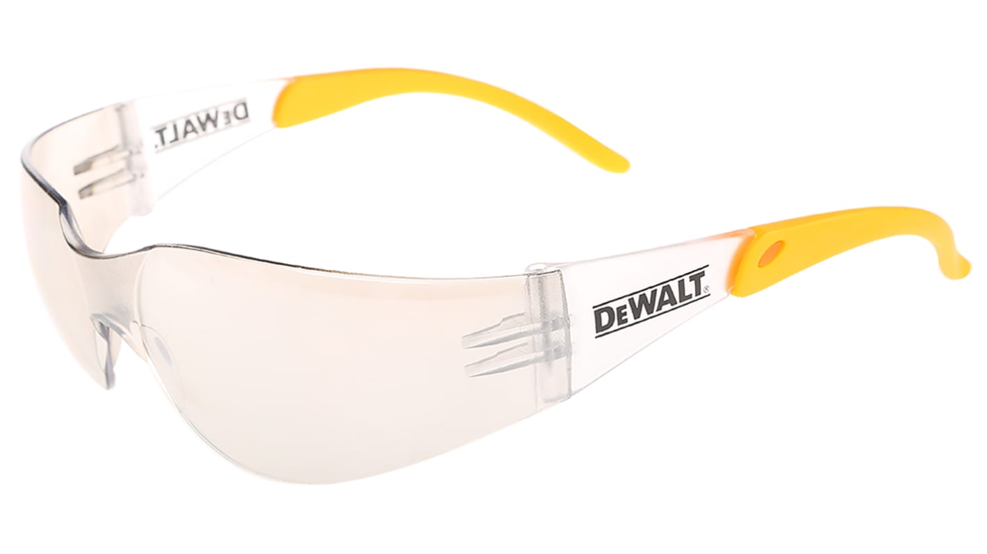 Lunettes de protection DeWALT PROTECTOR Incolore Polycarbonate (PC), Résistant aux rayures, protection UV 400